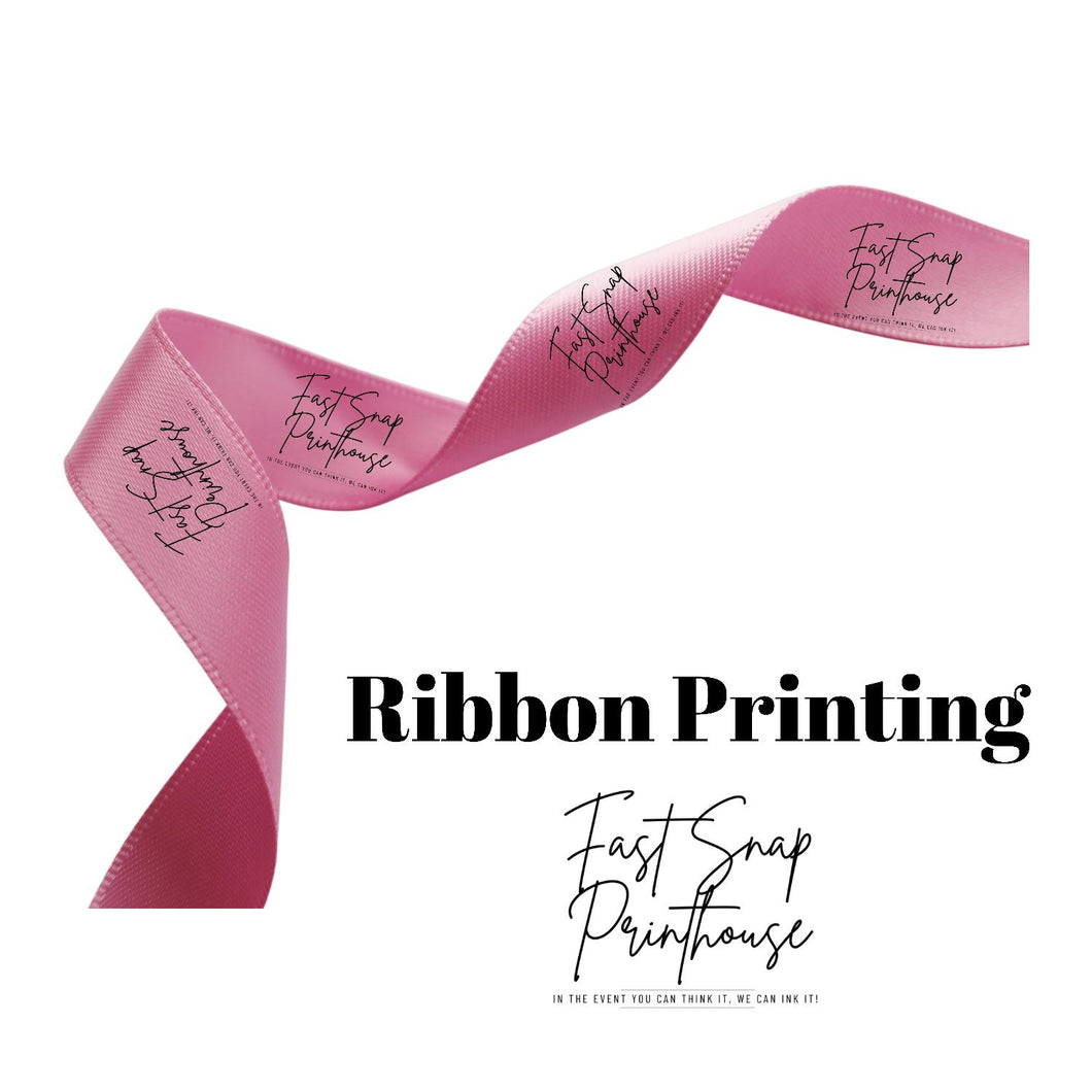 Ribbon Printing (9.1m)